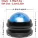 WOVTE Lacrosse Ball - Deep Tissue Self Massage Tool for Sore Muscles, Shoulders, Neck, Back, Foot - Trigger Point Release and Myofascial Release - Blue - Buy Online on GoSupps.com