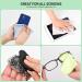 Vonper 18 Pack Microfiber Cleaning Cloths - Multicolor 6x7 Inches - Glasses, Camera Lens, Cell Phones, Laptops, LCD TV Screens and More - Buy Online on GoSupps.com