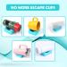 BABORUI Non-Slip Silicone Cup Cradle with Felt Edge Squeegee - Blue Tumbler Holder for Glass Cups, Bottles, Mugs - Ideal for Vinyl Application & Crafting - Buy Online on GoSupps.com