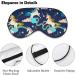 Fantasy Unicorn Sleep Mask - Adjustable Strap, Block Light, Ideal for Sleeping, Travel, Men & Women - Buy Online on GoSupps.com