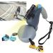 Double Head Pet Walking Leash - Retractable Leash for 2 Dogs | Gray Dog Leashes International Shipping - Buy Online on GoSupps.com