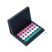 SZDYM 4-Layer Empty Magnetic Palette Book Set with Spatula and Metal Stickers - Black PU Leather Surface - Makeup Depotting Kit - Buy Online on GoSupps.com