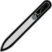 Crystal Glass Nail File hand decorated with Swarovski crystals Hand Made in Czech Republic (Europe) Czech Tempered Glass Lifetime Guaranty in Suede Sleeve (Jet - Black Diamond) - Buy Online on GoSupps.com