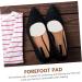 FOMIYES 25 Pairs Orthotic Forefoot Half Size Pads - Dancer & Ladies Pumps Shoe Inserts - White Adhesive Footpads for Comfort & Support - Buy Online on GoSupps.com