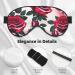 Blossoming Rose Double-Sided Eye Mask | Soft Light Blocking Sleep Mask for Better Sleep Quality - International Shipping Available - Buy Online on GoSupps.com