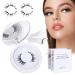 Magnetic Eyelashes Natural Look Reusable Magnetic Lashes With Applicator Magnetic Eyelashes Without Eyeliner Soft False Eyelashes Magnetic Easy To Wear No Glue & No Makeup Remover