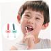 Homsfou Silicone Baby Toothbrush Set | 6-Pack for 6-12 Months | Safe & Soft Manual Teeth Cleaning Tools - Buy Online on GoSupps.com