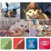 Cat Shower Net Bag Cat Bath Bag Breathable Multifunctional Adjustable Anti-Bite and Anti-Scratch Restraint Bag Cat Grooming Bag With cat comb and grooming brush for Bathing/Nail Trimming/Ear Clean - Buy Online on GoSupps.com