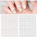 1 PC 2021 Simple Nails Accessories Gold Summer Diy Slider Nail Sticker 3D Love Heart Design(red) - Buy Online on GoSupps.com