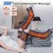 Rinri Leg Massage Device with Heat - Air Compression for Blood Circulation & Muscle Relaxation | 6 Modes 4 Intensities & 2 Heating Levels - Buy Online on GoSupps.com