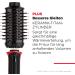 Revlon Professional One-Step Volumiser Plus - RVDR5298e Schwarz Vol Plus | Removable Head Ceramic Plate Ionic Technology for Effortless Styling - Buy Online on GoSupps.com