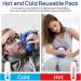 Vivicool Ice Cream Bag for Injuries - Reusable Heat & Cold Therapy | Pain Relief Cooling Bag & Hot Water Bag | 11 Inch with Ice Cube Bowl - Buy Online on GoSupps.com