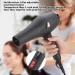 2000W Hair Dryer Hot and Cold Blow Dryer Hair Styling Dryer Adjustable 5 Temperature Files Hair Styling Tool with 2 Nozzle for Home and Salon(US Plug) - Buy Online on GoSupps.com