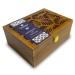 Octavius | Hand Carved Wooden Caddy Tea Sampler Pack | Assortment of 3 Black & 3 Green Teas | 90 Enveloped Double Chamber Tea Bags | Tea Sampler Variety Pack | Perfect for Tea Lovers | Pack of 1 Hand Carved 90TB