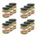 Reine de Dijon Set of 12 Old Mustard Queen of Dijon 190 g Pot