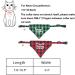 ADOGGYGO Christmas Cat Collars 2 Pack with Bell - Adjustable Bandana Collar in Red Green Plaid for Cats Kittens - Buy Online on GoSupps.com