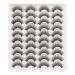 Hopper 20 pairs 3D eyelashes for chemical fibers natural false eyelashes dramatic volume fake eyelashes make-up extension eyelashes