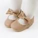 RVROVIC Baby Girl Moccasins | Princess Mary Jane Flat Shoes 12-18 Months | Beige Toddler Shoes - Buy Online on GoSupps.com