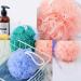 Shower Loofah Small Size for Child Body Scrubber More Soft Sponge Shower Loofahs Balls Sponge Mesh Loofah Body Exfoliating Shower Ball Shower Sponge Cleanse Solid Color(4 Pack) - Buy Online on GoSupps.com