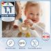 Okonkn Bei ring Baby 2024 | BPA-Free Silicone Dental Aid & Teething Toy | Baby Accessories for Boys & Girls (4+ Months) - Green - Buy Online on GoSupps.com