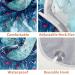Whale Beard Bib Apron | Non-Stick Waterproof Hair Catcher for Men | Perfect Grooming Cape with Suction Cups - Ideal Gifts for Men - Buy Online on GoSupps.com
