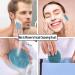 Soft Silicone Body Scrubber - Handheld Exfoliating Shower Brush for All Skin Types (Black) - Buy Online on GoSupps.com