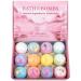 Bombes de bain pour enfants 12 pi ces bombes de douche ingr dients naturels hydratent apaise la peau soulagent le stress Spa pour les femmes relaxantes - Bain