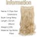 Hair Extensions Synthetic Long Straight One Pieces Clip In On Hair Extensions Hairpieces With 5 Clips Wavy Hair Extension Soft Synthetic Hairpieces for Women Hair Pieces(22-613 22inches(55CM)) 22inches(55CM) 22-613 - Buy Online on GoSupps.com