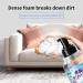 Fabric Sofa Cleaner | No-Rinse Mattress Cleaner Couch Shampoo Stain Removal Odor Remover 330ml Upholstery Cleaner For Tea Juice Urine Oil Stains Bexdug - Buy Online on GoSupps.com