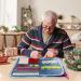 Sensory Blankets for Adults | Activities Pad Sensory Blanket for Elderly - Products Versatile Loss Fidget Toys for Seniors Elderly with - Buy Online on GoSupps.com