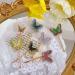 Butterfly Barrette Hair Clip Clasp with Embroidered Silk Yarn Butterflies Hair clips Accessories for Women clips 4pcs (One) - Buy Online on GoSupps.com