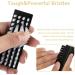 Amaxiu Hand Nail Brush for Cleaning Fingernails Durable Nylon Firm Stiff Scrub Bristles Nail Scrubber Brushes for Men Mechanics Gardeners Scrubbing under Fingers Foot Toes(2 Pack Black+White) - Buy Online on GoSupps.com