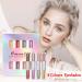 8 Colors Liquid Glitter Eyeshadow Metallic Shimmer Glitter Eyeshadow Makeup for Eyes | Double Head Design Quick Dry Waterproof Makeup Kit 8 Colors Aezon 02 - Buy Online on GoSupps.com