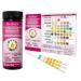 150 pieces one+step urine test strips for 10 indicators - health test with reference color card - urine test for urinary tract infection - urine analysis acids base household 150 pieces (1 Pack)