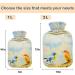 NAANLE Hot Water Bottle with Cover - Watercolor Birds 1L for Pain Relief & Heat Therapy - Transparent Design for Back Hand & Feet - Buy Online on GoSupps.com