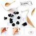 12 Pairs High Heel Protectors - S/M/L Heel Stoppers & Covers for Weddings Grass Gravel & Outdoor Events - Durable Heel Repair Caps for Women - Buy Online on GoSupps.com