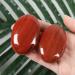 XIANNVXI 2.4 Red Jasper Worry Stones | Natural Polished Gemstone for Massage & Reiki | International Shipping Available - Buy Online on GoSupps.com