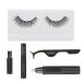 Shop Gabeena Fake Eyelash Extension Kit - Reusable Waterproof False Eyelashes with Glue Applicator & Brush - Perfect for Beginners - Buy Online on GoSupps.com