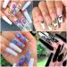 Butterfly Nail Art Stickers Colorful Butterflies Nail Art Stickers Decals Butterfly Design for Nails Art Design Water Transfer Decals Butterfly Nail Art Foil Sticker Set Manicure Tips Butterfly Nail - Buy Online on GoSupps.com