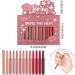 Lip Pencil - Long-Lasting Nourishing Intense Pigment | Glossy Lipstick for Makeup - For Mother Wife Girlfriend Friends Travel Home University Dates Beach - Buy Online on GoSupps.com