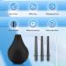 Enema Douche Bulb Kit 225ml Reusable Anal Douche Kit Boilable Vaginal Wash Tool Easy to Use and Clean Colon Cleansing Bottle for Women Men with 3 Nozzles 1 Cleaning Brush and Storage Bag-(Black) 225ml Black - Buy Online on GoSupps.com
