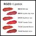 ROZO Ink Airy Velvet Lipstick - High-Pigmentation Lightweight & Long-Lasting | Smudge-Resistant RZ-Tomato Red-712 - Shop Internationally - Buy Online on GoSupps.com