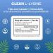 Buy Clean L-Lysine 600mg - Vegan Non-GMO Gluten-Free Capsules | 120 Count - Fast International Shipping - Buy Online on GoSupps.com