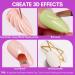 Makartt 3D Nail Art Foil Glue - 8g UV Gel for Stunning DIY Nail Designs | Transfer Film Gel for Linear Shell & Ripple Effects - Buy Online on GoSupps.com