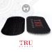 TRU Barber Hair Grippers Bundle Pack - 4 PCS Red/Black for Men and Women - Salon and Barber Hair Clips for Styling - Buy Online on GoSupps.com