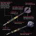 LANNEY Darts Metal Tip Set 24g/20g Professional Steel Tip Darts Kit - Aluminum Shafts, Brass Barrels, Sharpener Tool, Carrying Case - 12-pack Darts & Accessories - Buy Online on GoSupps.com