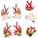 minkissy 2 Pairs Antler Hair Clip Halloween Barrette Deer Antlers Hair Clips Xmas Deer Antler Headdress Kids Hairpins Animal Hair Clips Flannel Ears Hairpins Christmas Clothing A40 Flannel - Buy Online on GoSupps.com