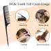 Boar Bristle Paddle Hair Brush 2 Pack for Frizz-Free Hair - 4 Piece Set with Tail Comb & Gift Box - Ideal for Women, Men, and Kids - Brown - Buy Online on GoSupps.com