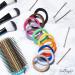 Soul Project Hair Ties - 50 Pack No Metal Elastic Bands for All Hair Types Perfect for Ponytails Buns School Gym & Work | Multi-Color 8mm Hair Accessories for Girls & Women - Buy Online on GoSupps.com