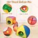 Mfsdai 3-in-1 Cat Toy Set: Tunnel, Cube, Tent | Interactive Maze Toy for Cats, Puppy, Rabbit | Foldable & Portable | Rainbow Color - Buy Online on GoSupps.com